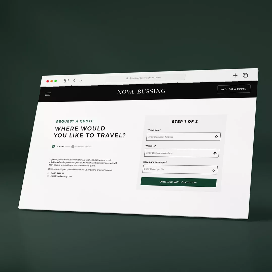 website form design
