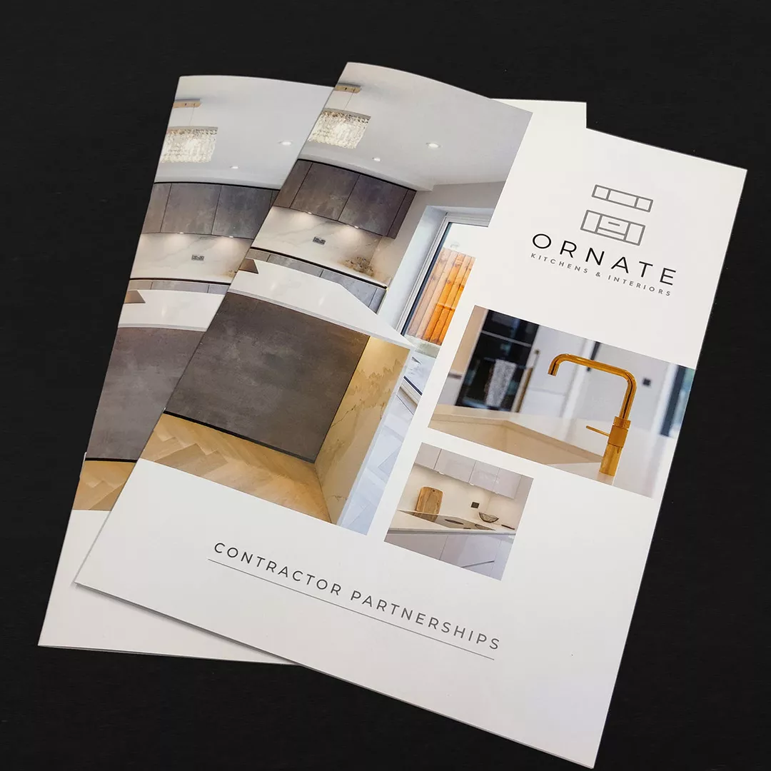 ornate brochure design
