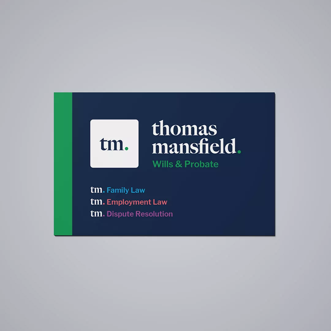 solicitor business card