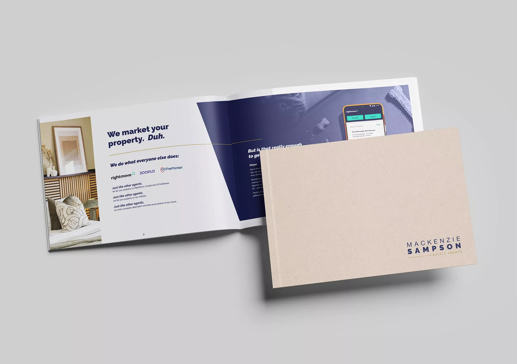 estate agency brochure designer