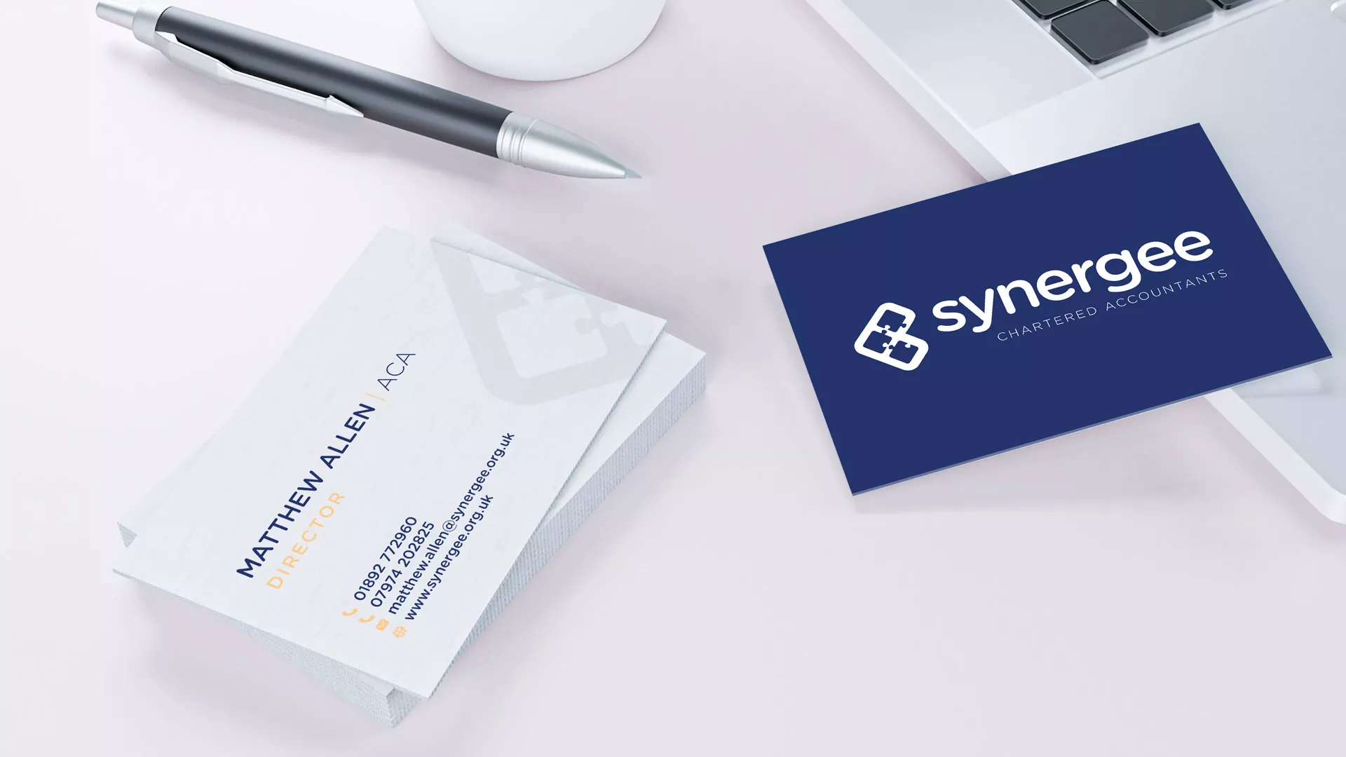 accountancy business card design