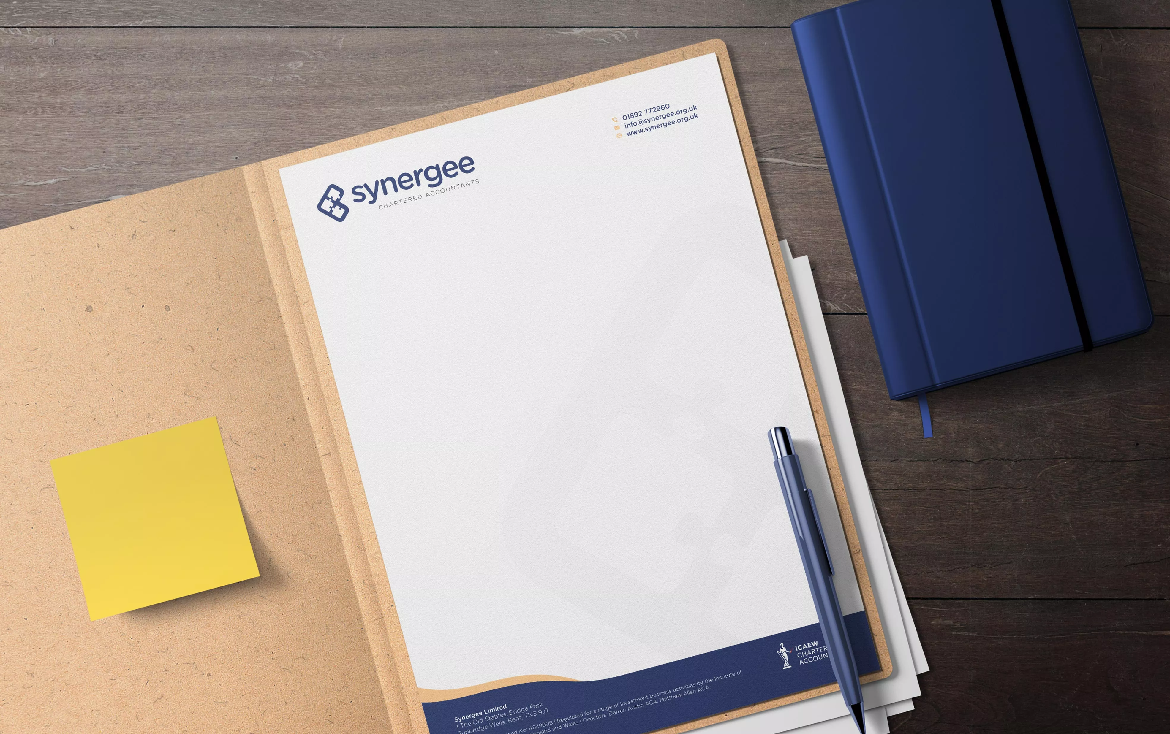 Accountant letterhead design