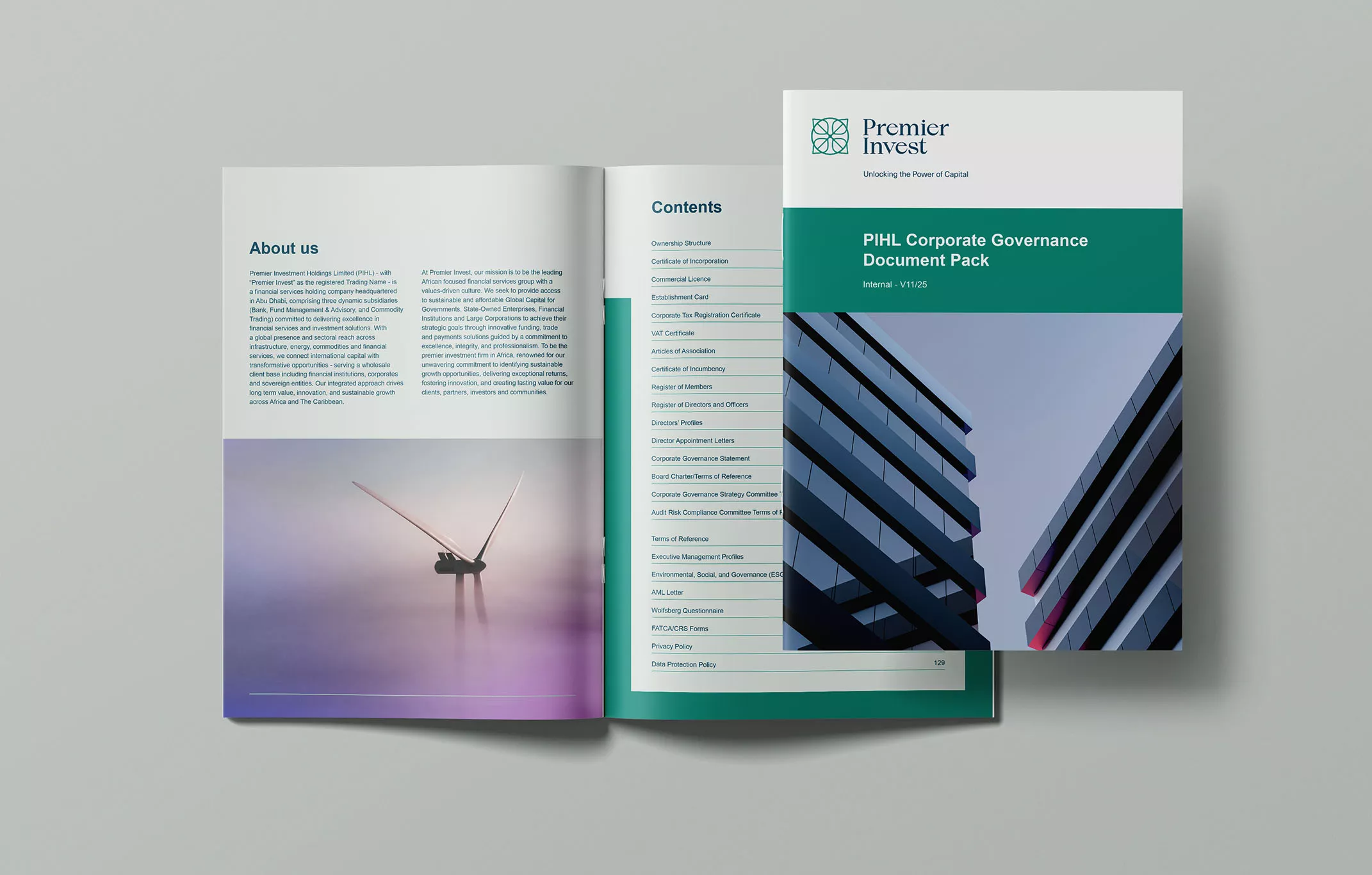corporate governance document design